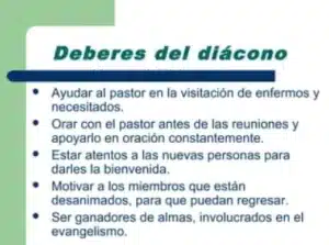 Diáconos y Diáconisas