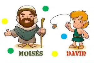 Moisés y David