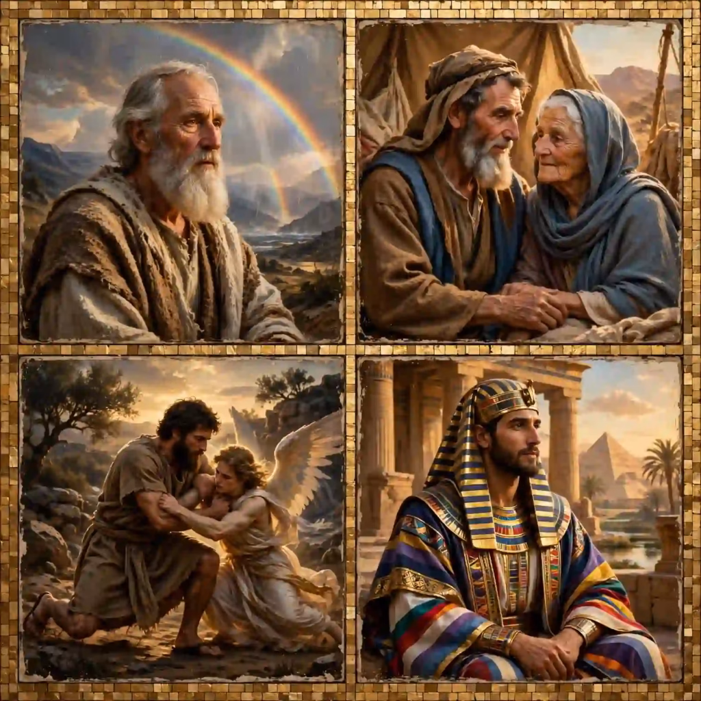 Personajes más importantes del libro de Génesis - Noé, Abraham, Jacob y José